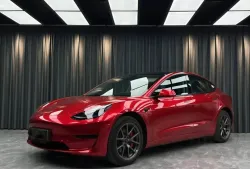 Gloss Metallic Vampire Red Car Vinyl Wrap review mia 02