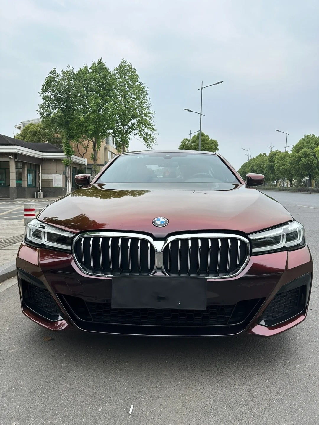 PET Gloss Shifting Red to Black Car Vinyl Wrap review reeu 01