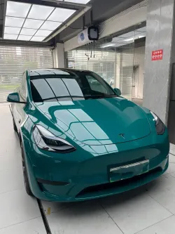 Super Gloss Pine Green Car Vinyl Wrap review biliyyy 01