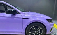 Super Gloss Lavender Purple Car Vinyl Wrap review 1