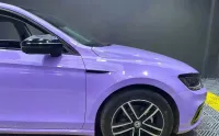 Super Gloss Lavender Purple Car Vinyl Wrap review 1
