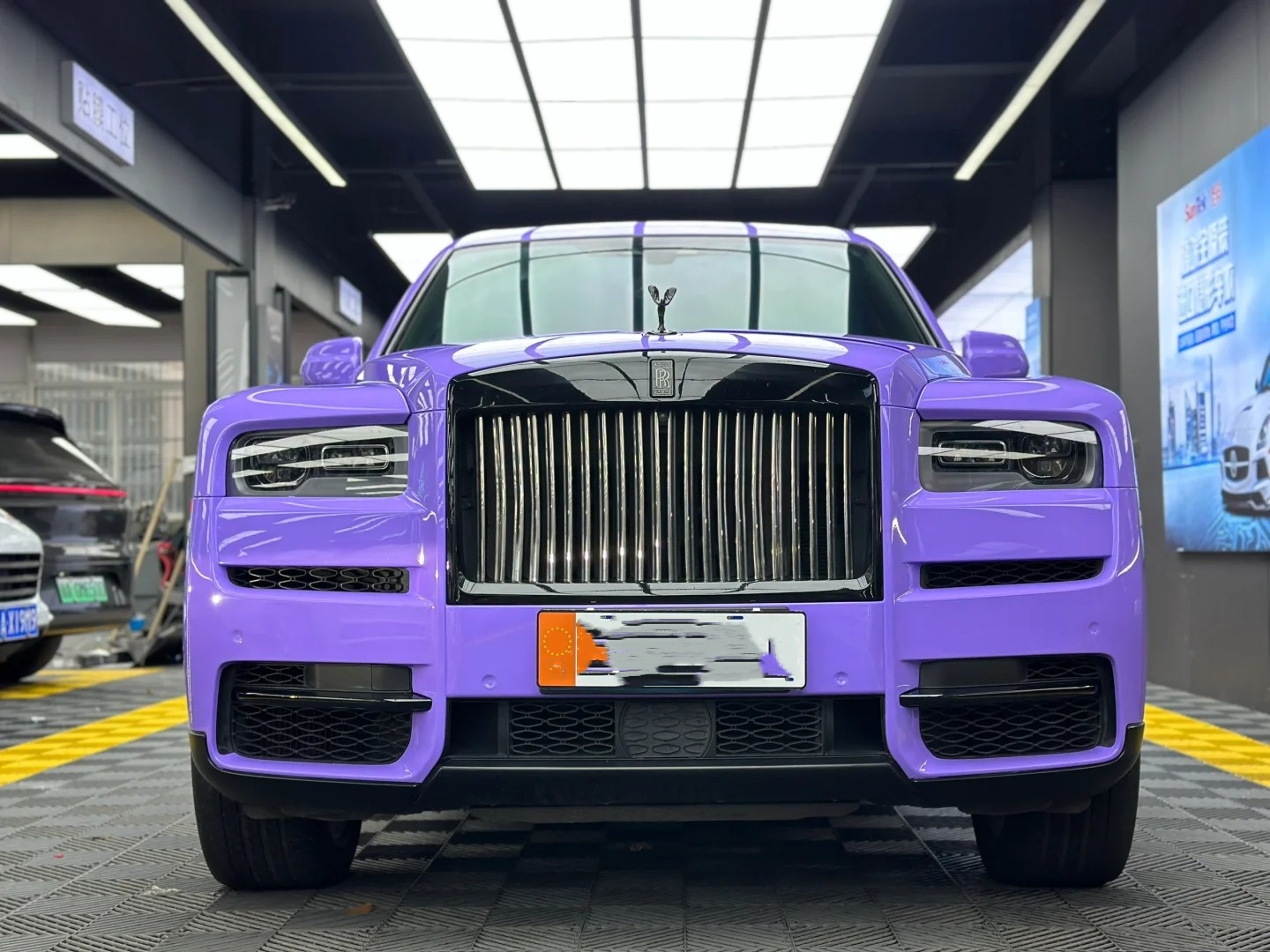 Super Gloss Lavender Purple Car Vinyl Wrap review hiiie 02