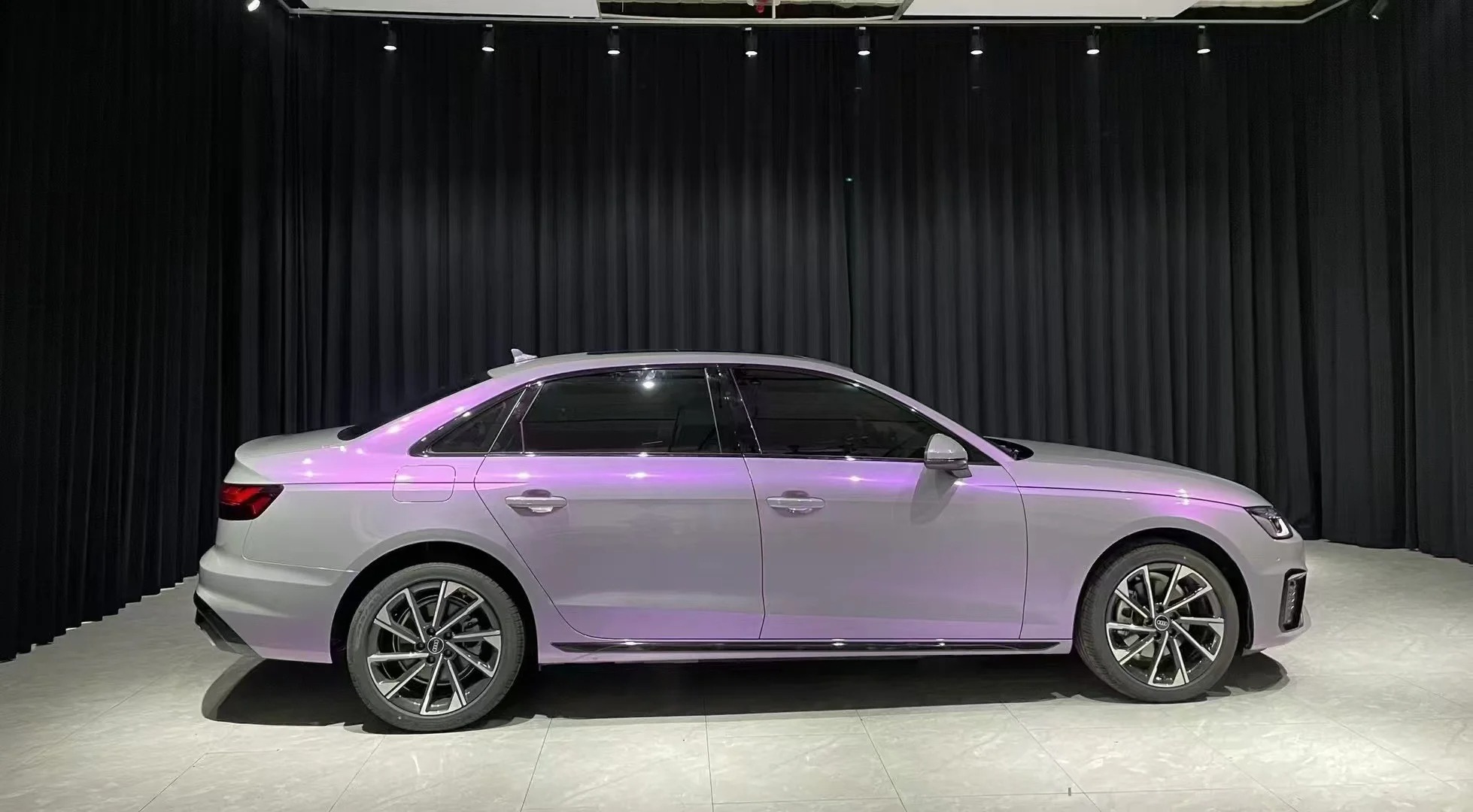 Candy Metallic Gray Purple Car Vinyl Wrap review tizzy 02