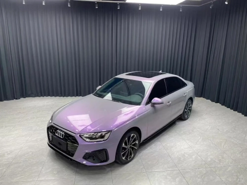 Candy Metallic Gray Purple Car Vinyl Wrap review 