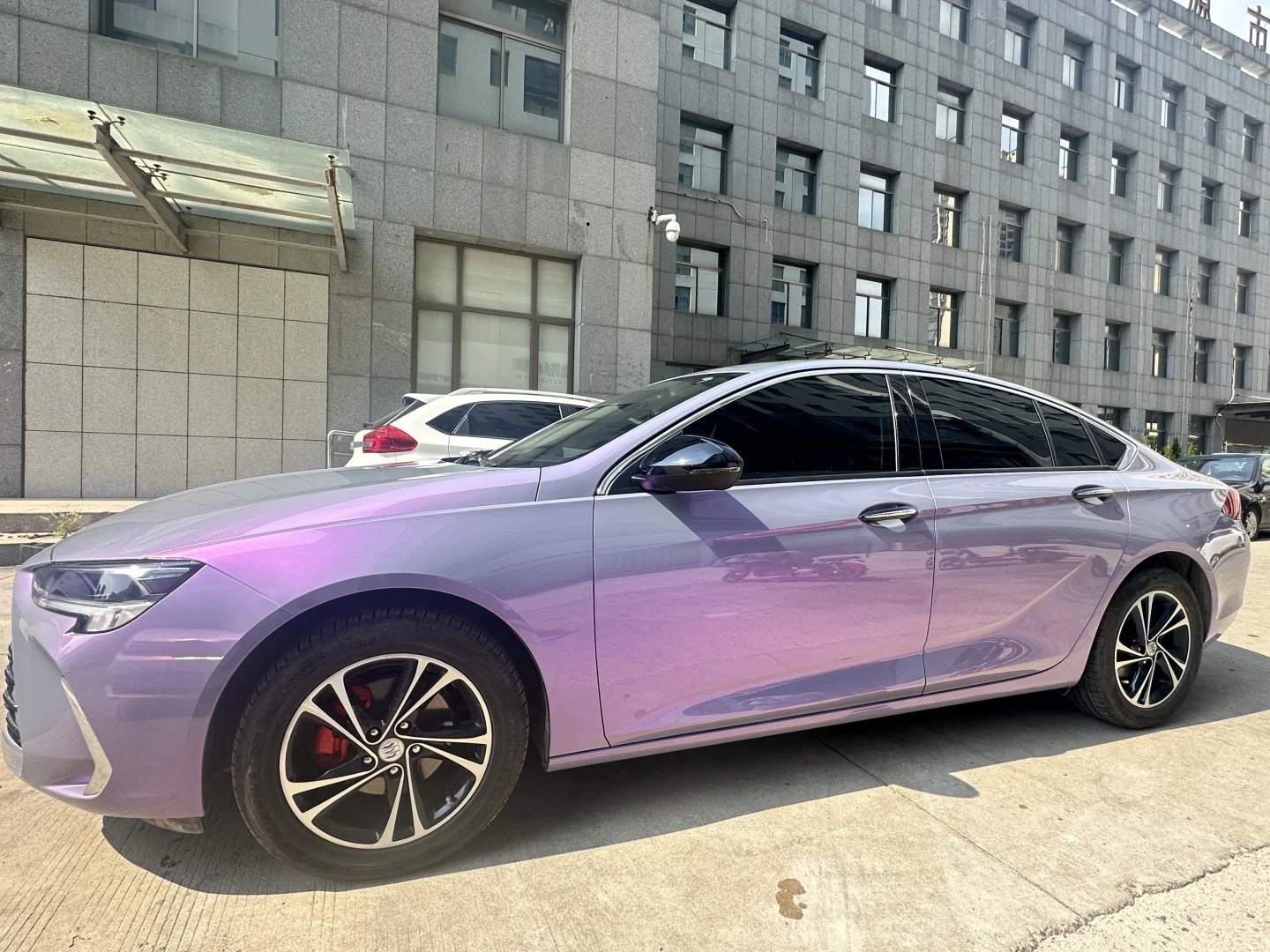 Candy Metallic Gray Purple Car Vinyl Wrap review zeen 02