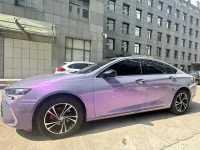 Candy Metallic Gray Purple Car Vinyl Wrap review 1