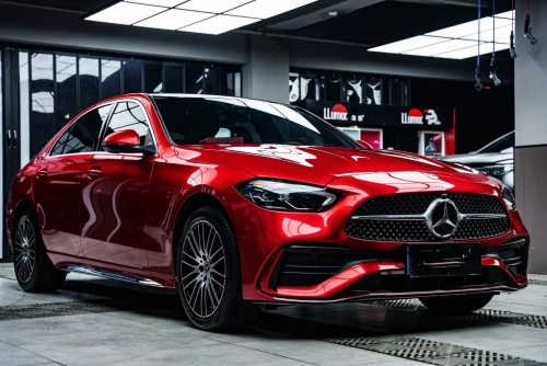 Gloss Metallic Cherry Red Car Vinyl Wrap review 