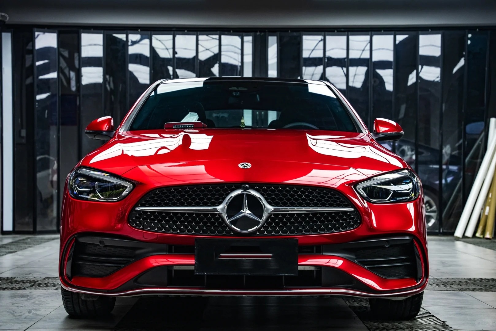 Gloss Metallic Cherry Red Car Vinyl Wrap review bingo 02