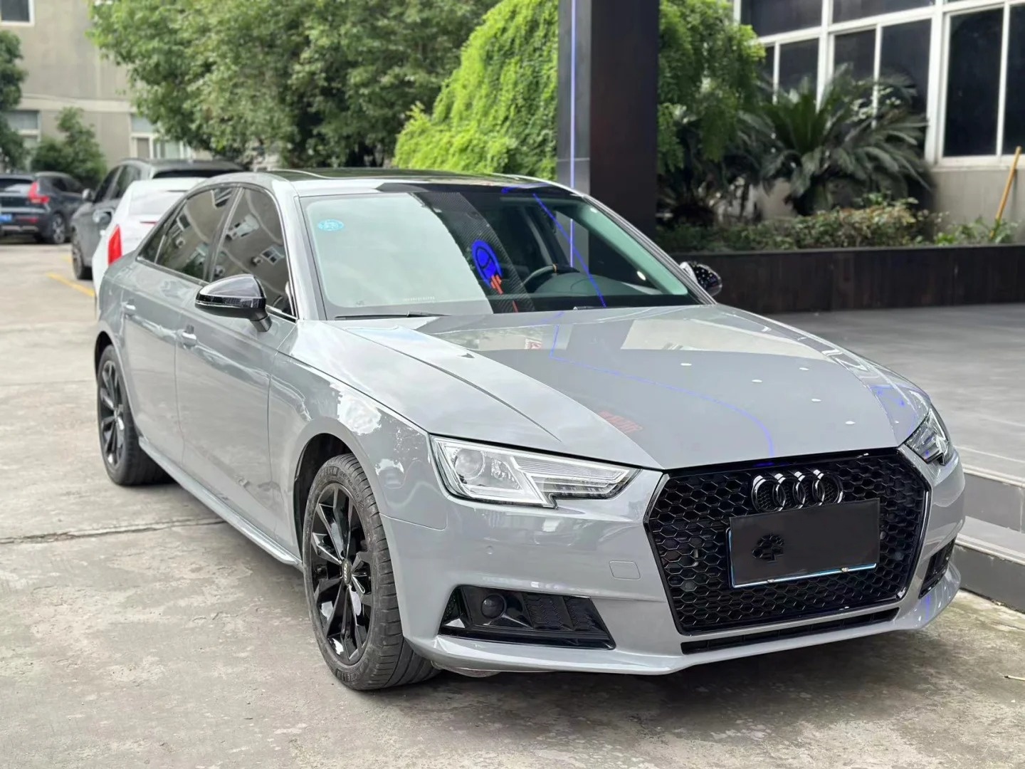 Super Gloss Light Nardo Grey Car Wrap review miao 01