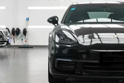 Gloss Metallic Black Car Vinyl Wrap review miuuu 01