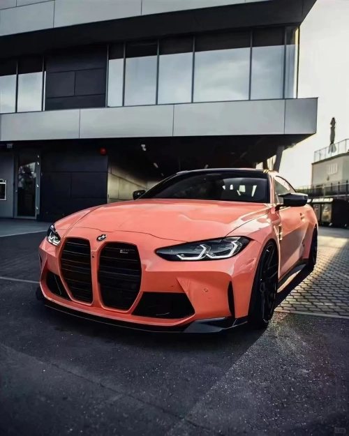 Gloss Coral Orange Car Vinyl Wrap review 