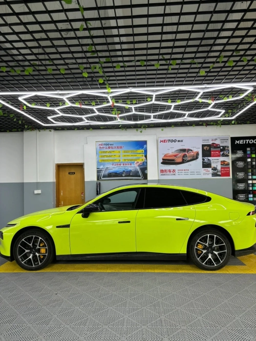 Gloss Crystal Bur Green Car Vinyl Wrap review 