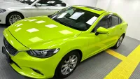 Gloss Crystal Bur Green Car Vinyl Wrap review 0