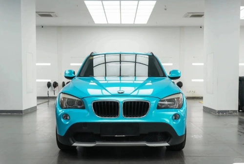 Gloss Metal Paint Lake Blue Car Vinyl Wrap review 