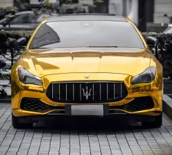 Chrome Mirror Gold Car Vinyl Wrap review by 01