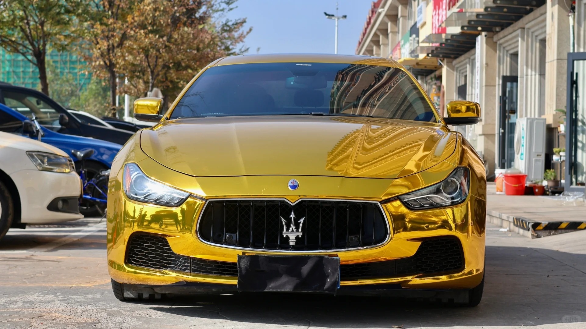 Chrome Mirror Gold Car Vinyl Wrap review tizzyy 02