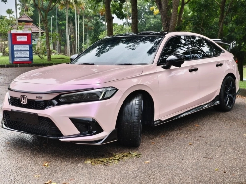 Candy Metallic Purple Pink Car Vinyl Wrap review 