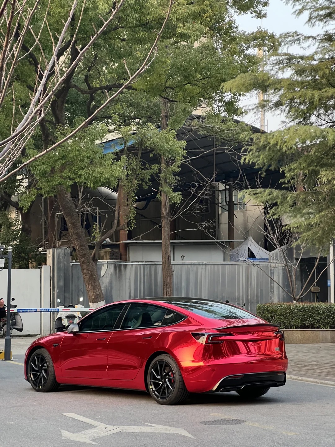 Gloss Red Mirror Chrome Car Vinyl Wrap review fox 02