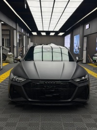 Super Matte Deep Black Car Vinyl Wrap review 1