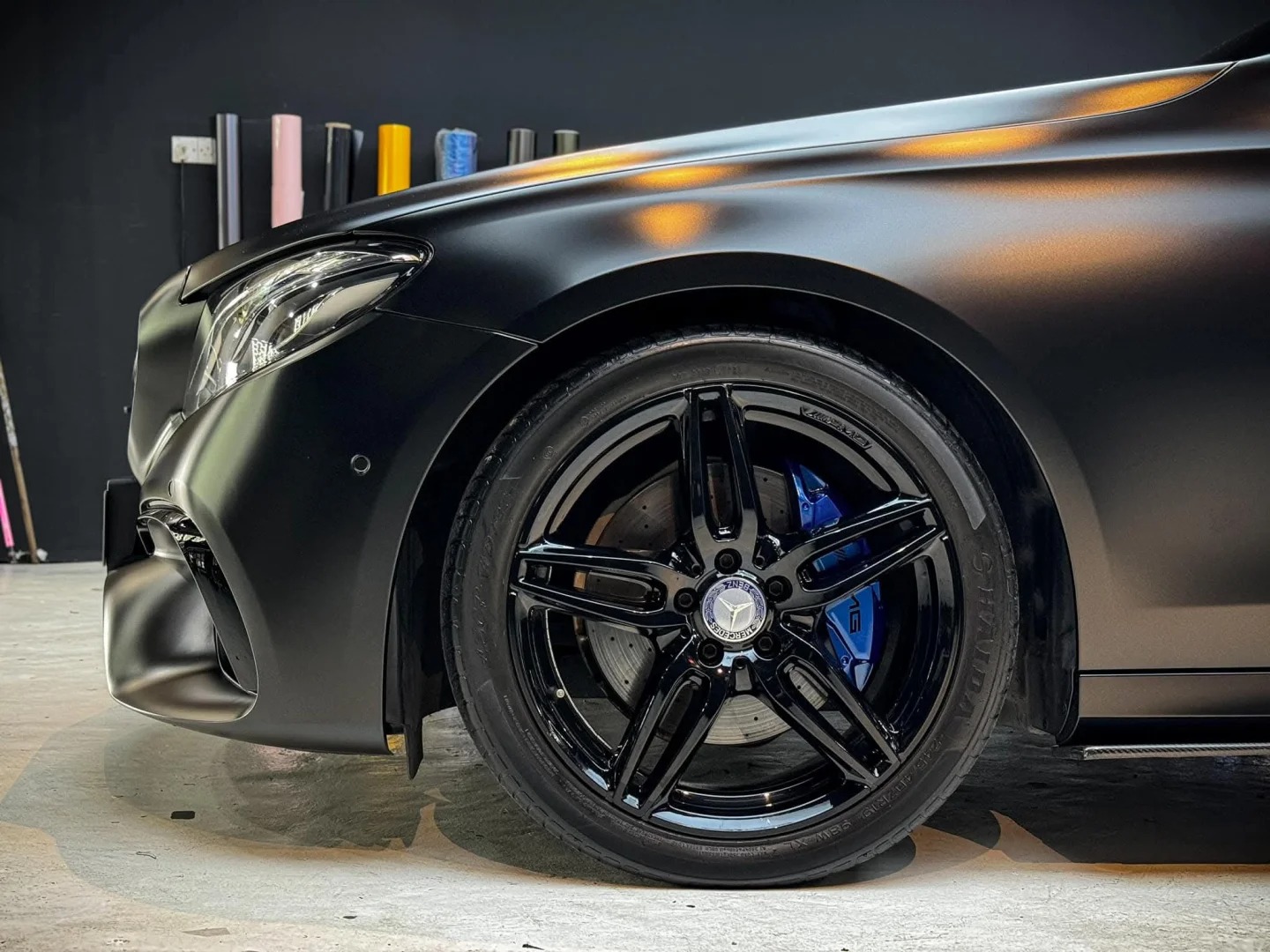 Satin Black Car Vinyl Wrap review 0