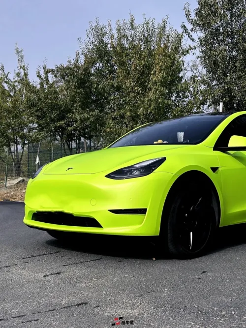  Super Matte Fluorescent Yellow Car Vinyl Wrap  review 
