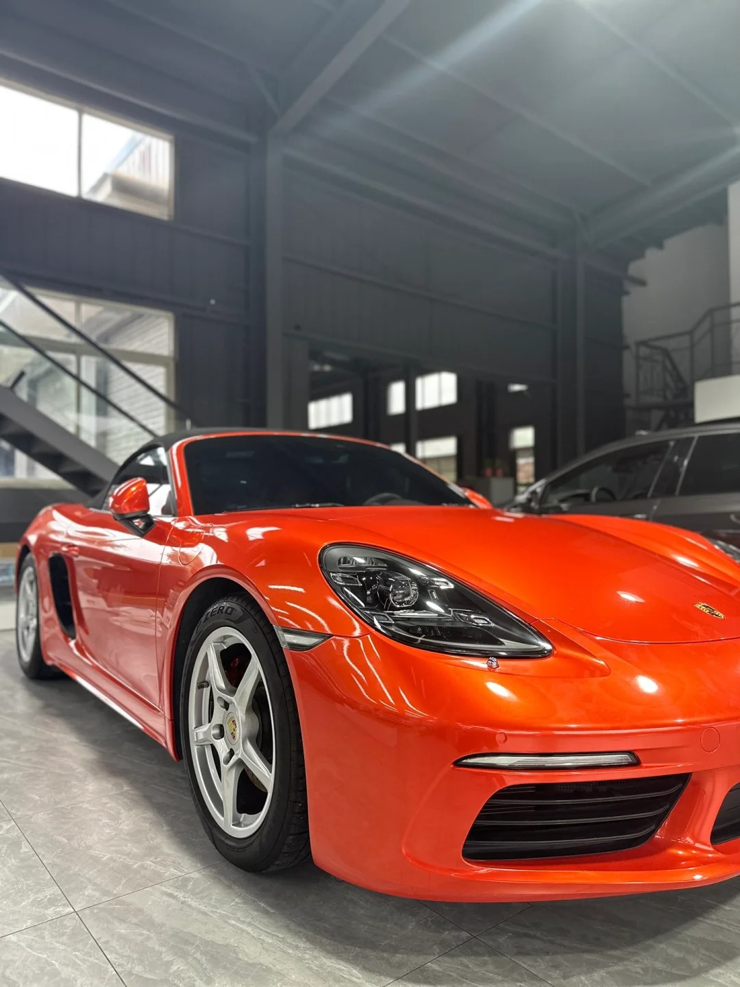  Gloss Metallic Sakhir Orange Car Vinyl Wrap review 1