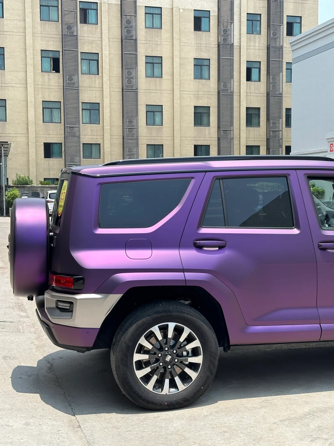 Matte Metallic Purple Car Vinyl Wrap review erio