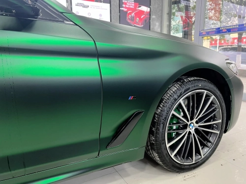 Matte Venom Green Car Vinyl Wrap review 