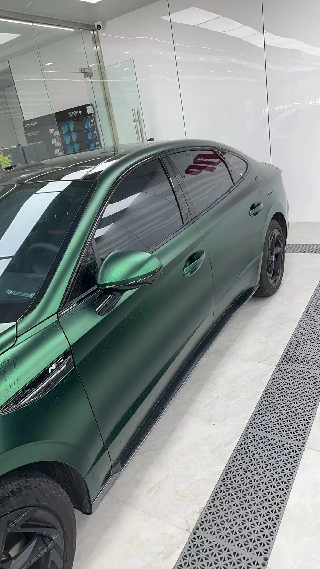 Matte Venom Green Car Vinyl Wrap review bing 02