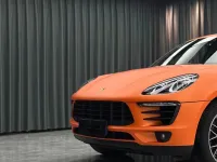 Super Matte Flame Orange Car Vinyl Wrap review 1