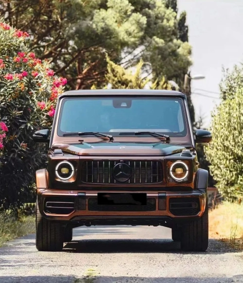 Gloss Metallic Porsche Terra Brown Car Vinyl Wrap review 