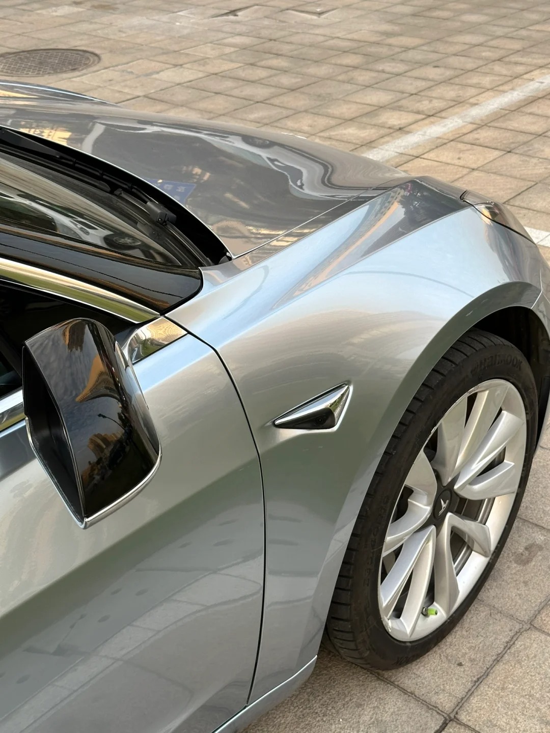 Gloss Iridum Silver Car Vinyl Wrap review mimmy 02