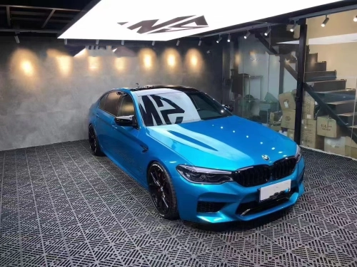 Super Gloss Liquid atomic teal Car Vinyl Wrap review 