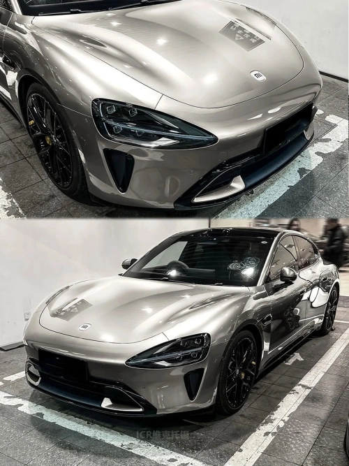 PET Gloss Liquid Victor Silver Car Vinyl Wrap review 