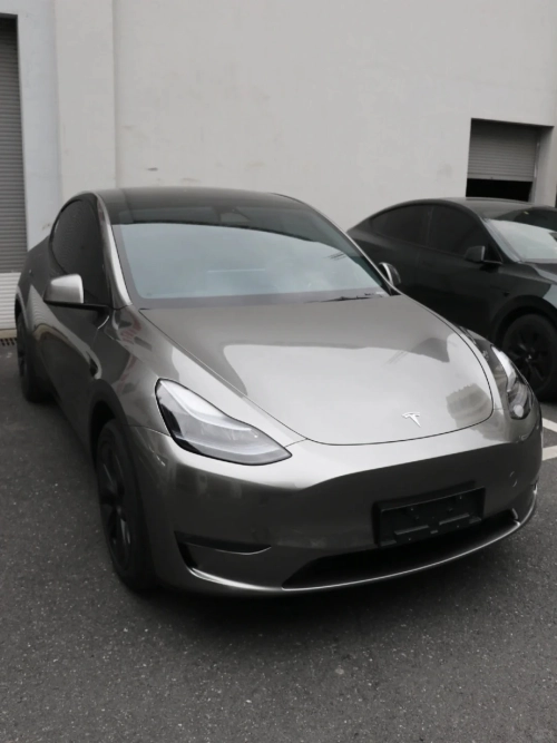 PET Liquid Silver Car Vinyl Wrap review 