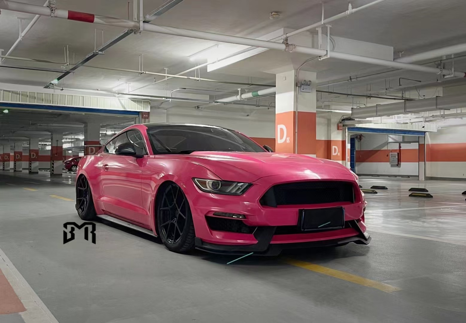 Gloss Sparkle Pink Car Vinyl Wrap  review ama 01