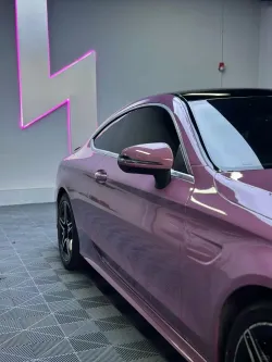PET Sugar Violet Milk Coffee Car Vinyl Wrap review yyyy