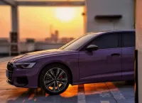 PET Sugar Violet Milk Coffee Car Vinyl Wrap review 0