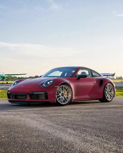 PET Ankara Red Car Vinyl Wrap review 