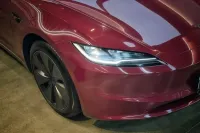 PET Ankara Red  Car Vinyl Wrap review 0