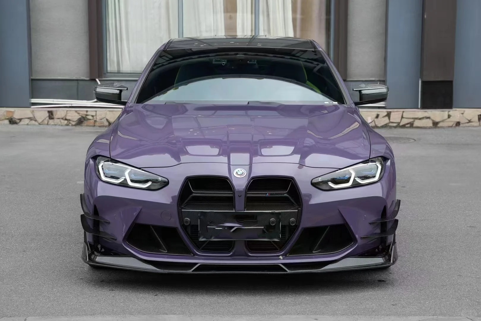 PET Haze Purple - Grey  Car Vinyl Wrap review swff 02
