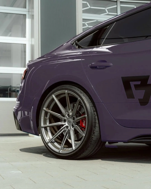 PET Haze Purple - Grey  Car Vinyl Wrap review 