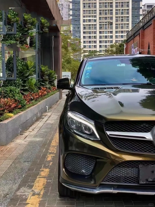 Gloss Metallic Midnight Gold Car Vinyl Wrap review 