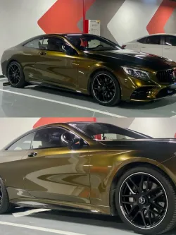 Gloss Metallic Midnight Gold Car Vinyl Wrap review dfsfkf