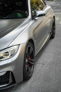 Gloss Metallic Liquid Chrome Silver Car Vinyl Wrap review 2