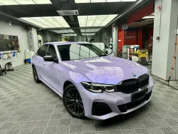 Twin-Color Silver Purple Car Vinyl Wrap  review jiowdn 01