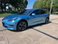 Glossy Laser Blue Car Vinyl Wrap review 0