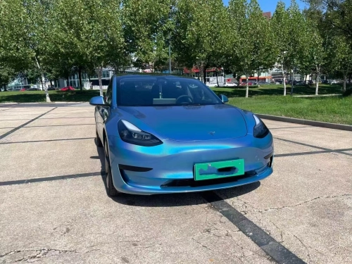 Glossy Laser Blue Car Vinyl Wrap review 