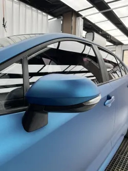 Matte Night Blue Car Vinyl Wrap review dgfhtr 02