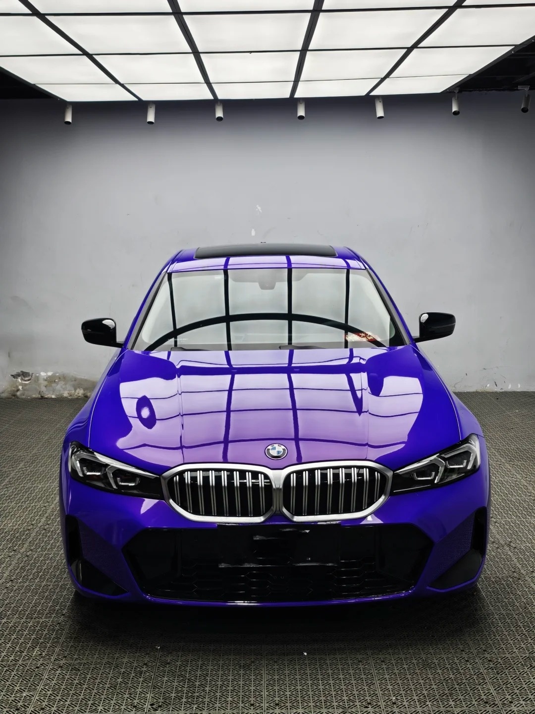Gloss Metallic Plum Explosion Purple Car Vinyl Wrap review hgchy 02